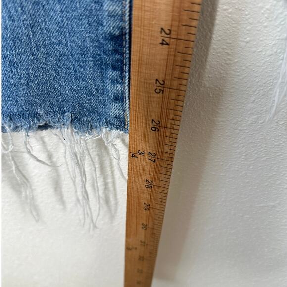 Adriano Goldschmied Ex-Boyfriend Slouchy Slim Raw Hem Medium Wash Jeans - Picture 12 of 12